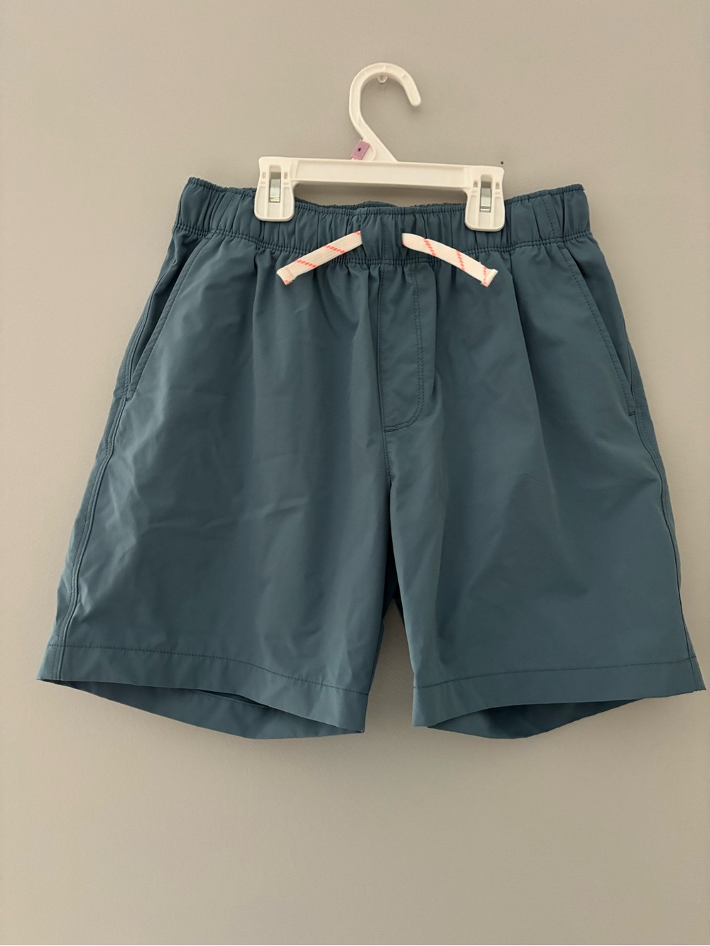 NWOT Boy’s J Crewcuts Slate Blue Drawstring Performance Shorts